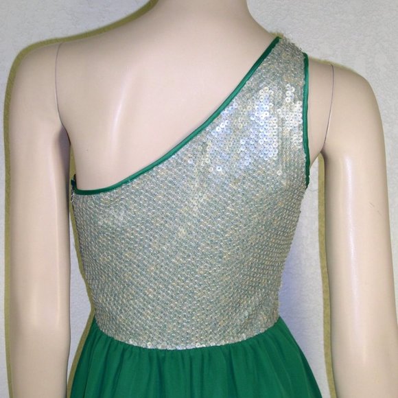 Kensie NWT Marbled Sequin One Shoulder Dresses - Picture 3 of 8